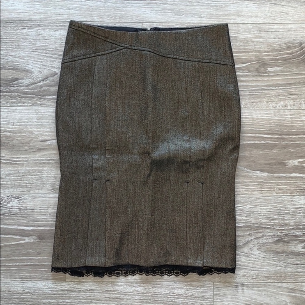 Bebe Brown Skirt.